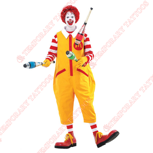 McDonalds Customize Temporary Tattoos Stickers NO.5572